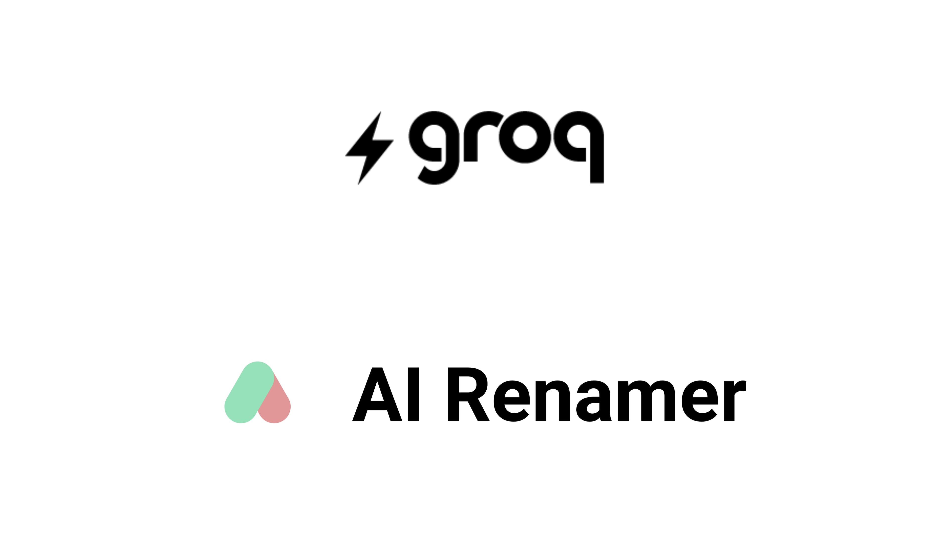 How to Use Groq with AI Renamer (Fast & Free AI API for File Renaming - Step-by-Step Guide)