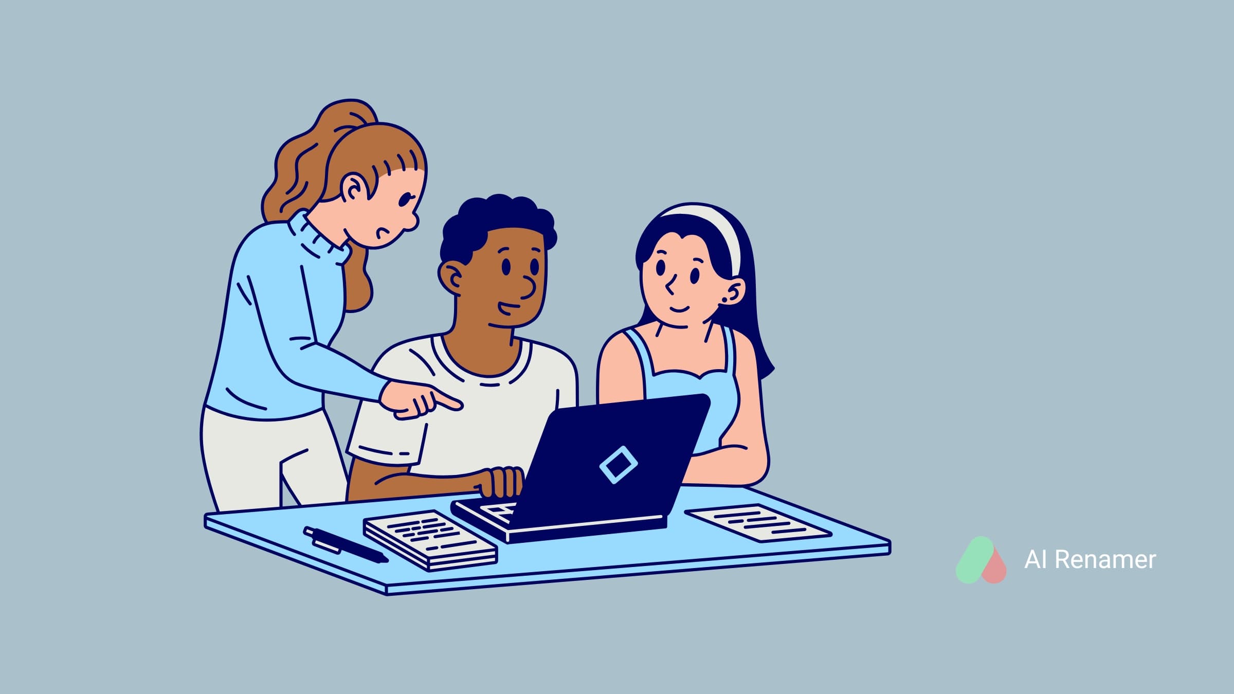 How to Automatically Rename PDFs for Students Using AI