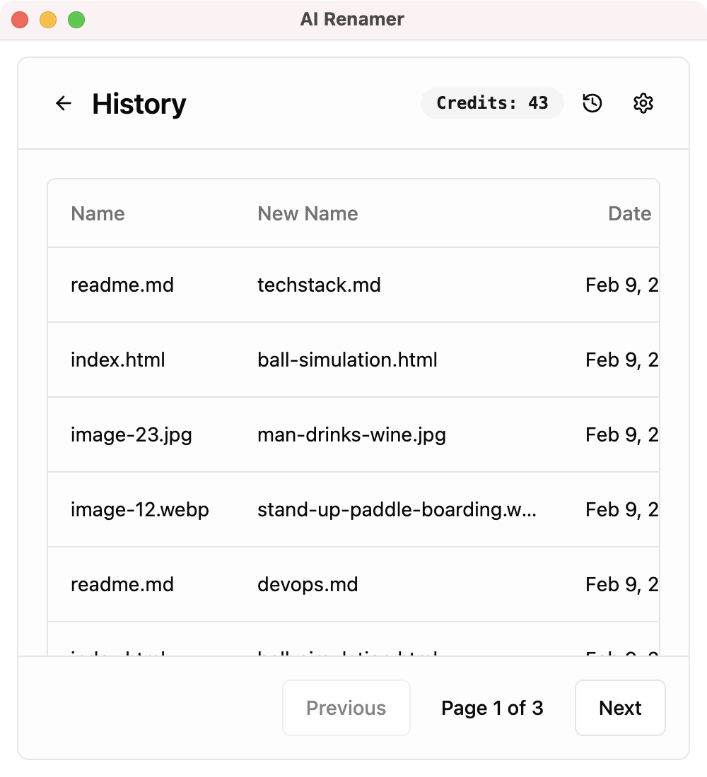 AI Renamer Screenshot 3